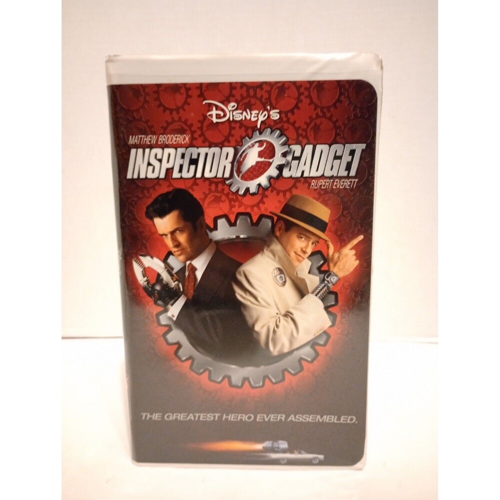 Inspector Gadget VHS 1999 Disney Video Tape Live Action Movie Clamshell Case VCR